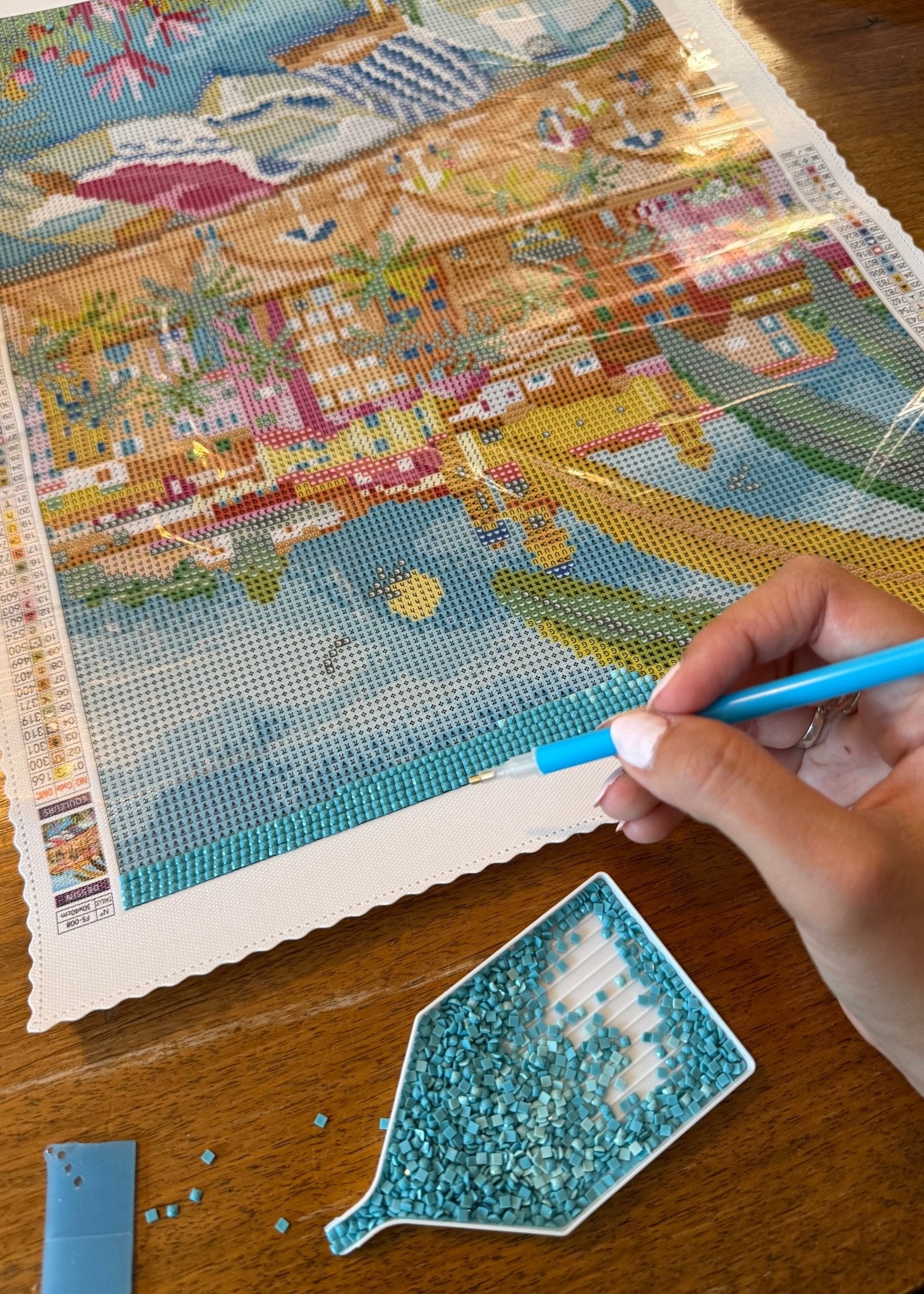 Combien de temps faut-il pour finir un diamond painting ? - Ma Ville en Diamant