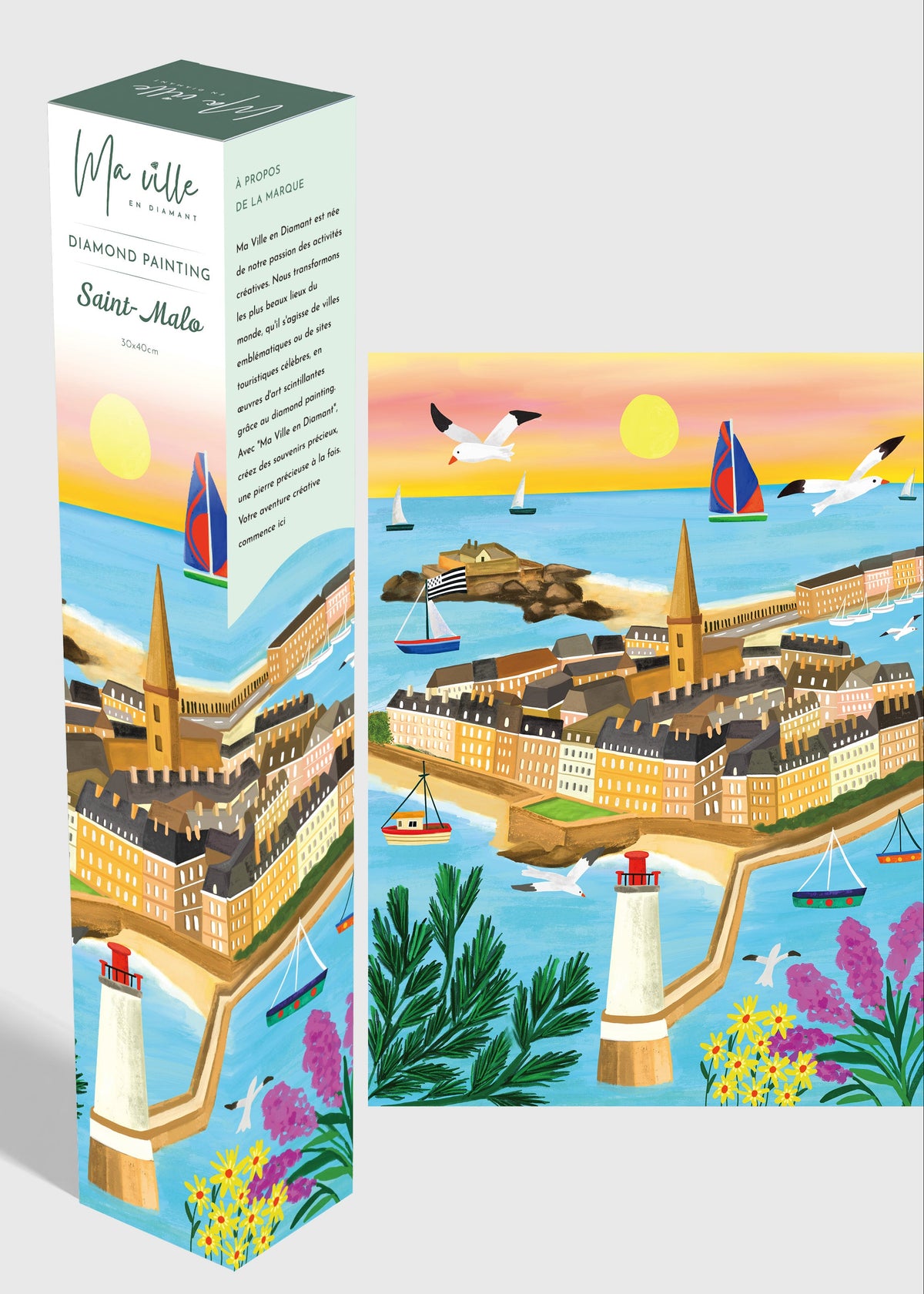 Saint Malo Diamond Painting
