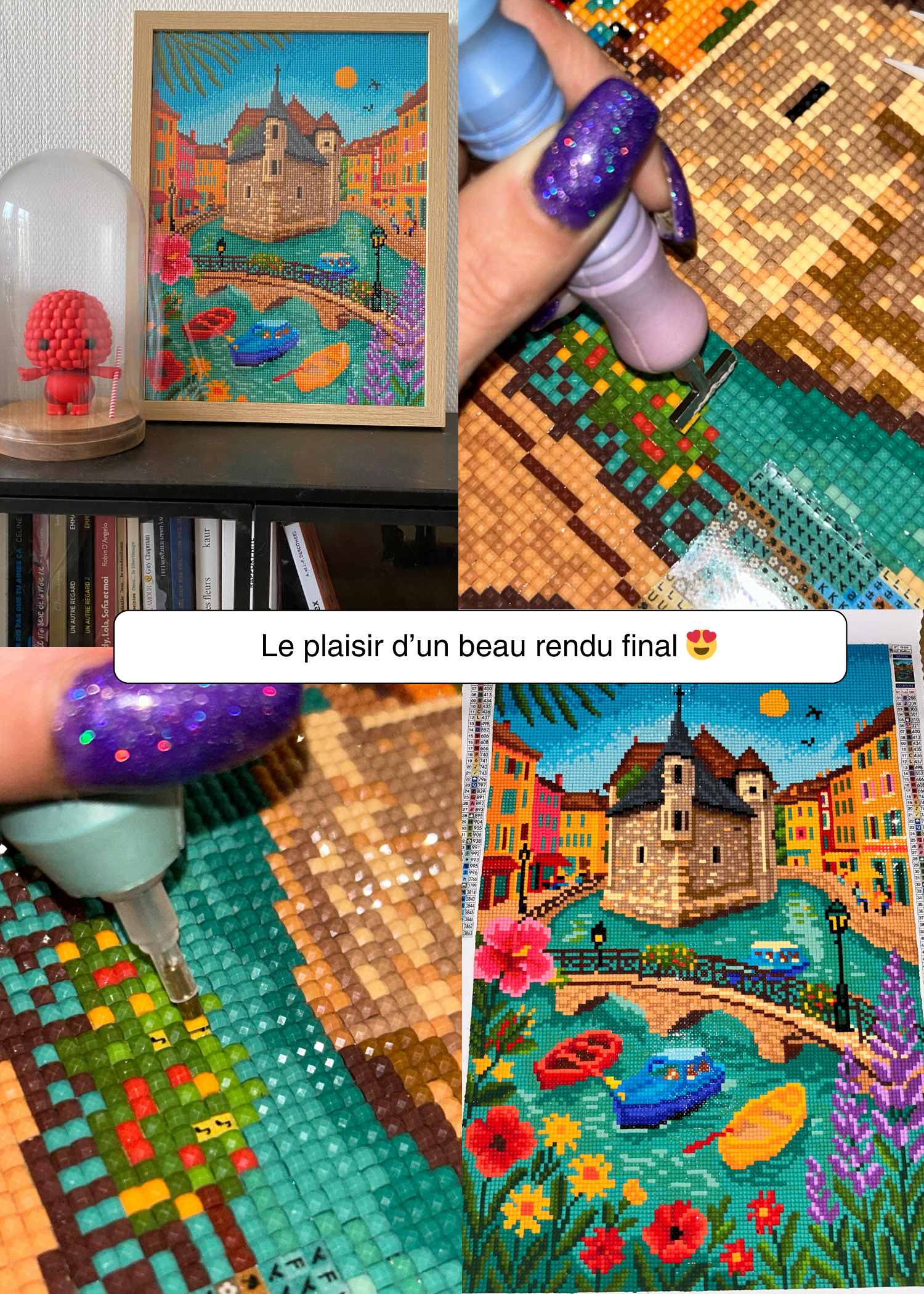 Annecy le Palais de l’Isle – Peinture en Diamant