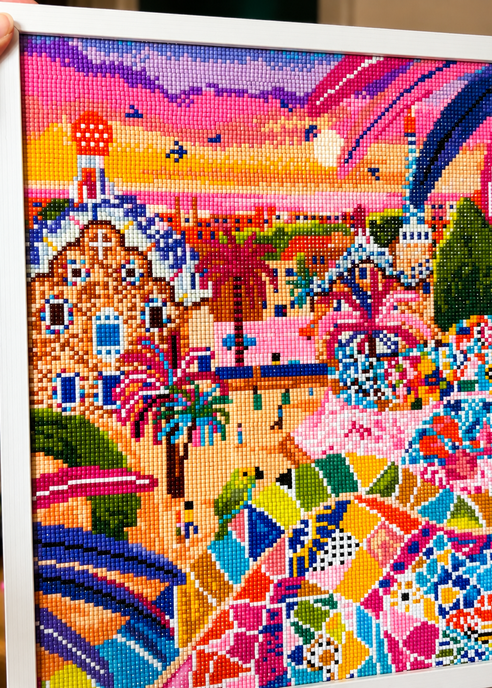Barcelone - Diamond Painting - Ma Ville en Diamant