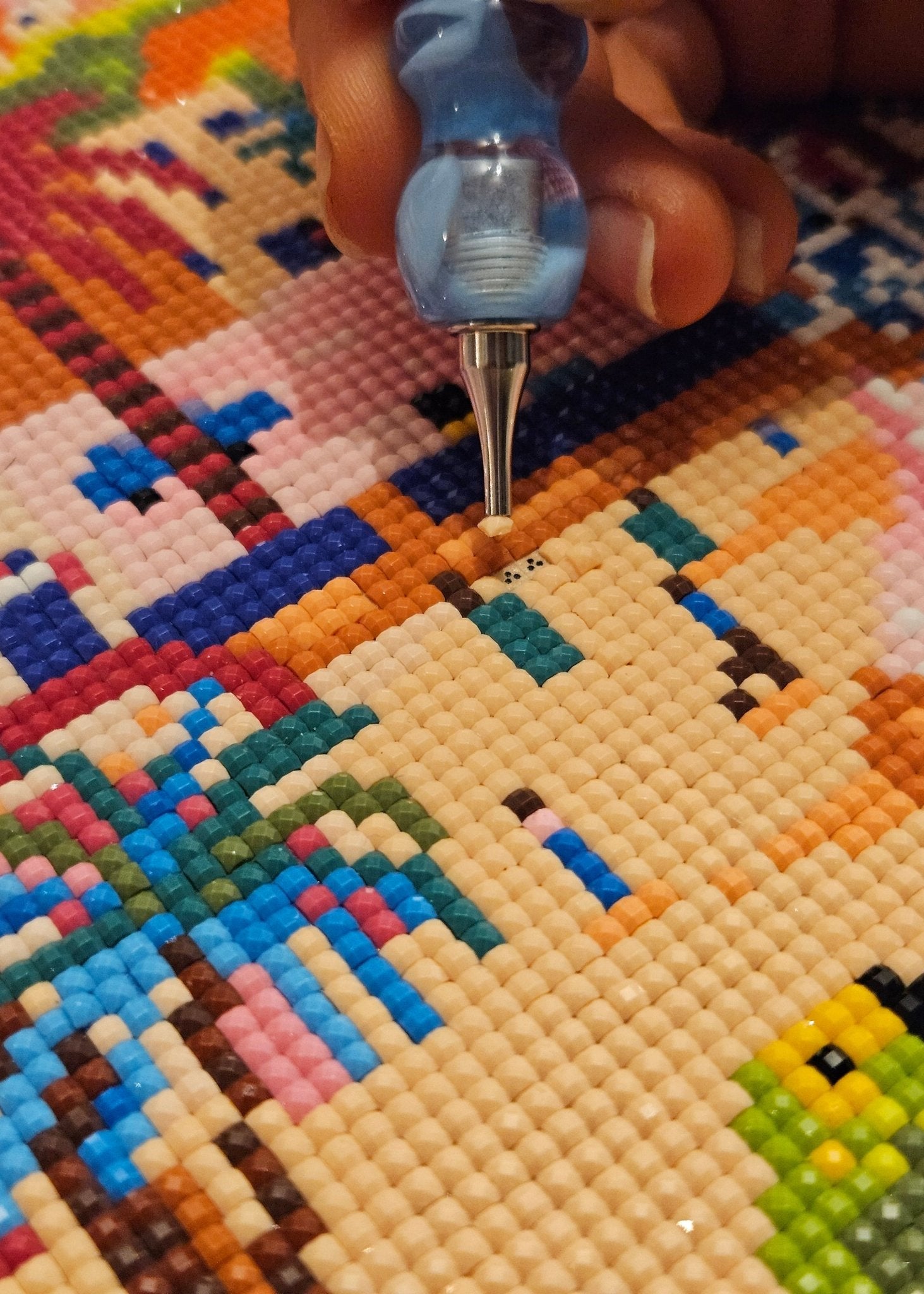 Barcelone Parc Güell - Peinture en Diamant - Ma Ville en Diamant