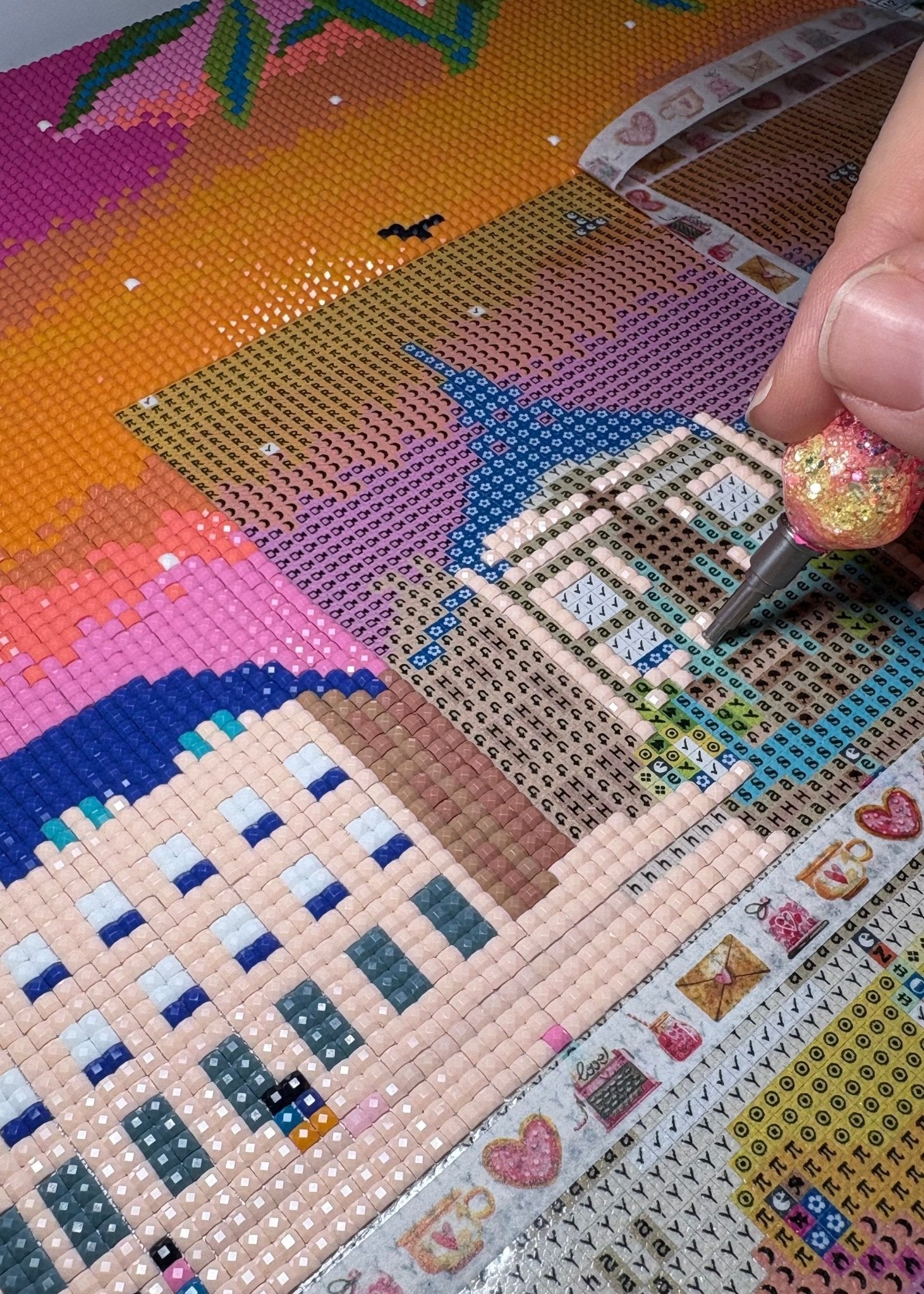 Bordeaux la Place de la Bourse - Peinture en Diamant - Ma Ville en Diamant