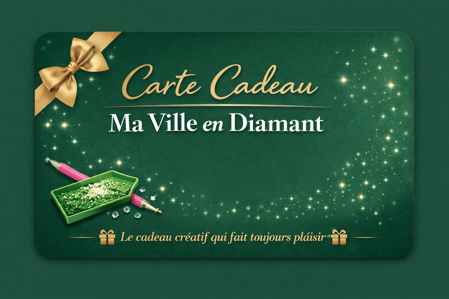 Carte Cadeau – Ma Ville en Diamant 🎁 - Ma Ville en Diamant