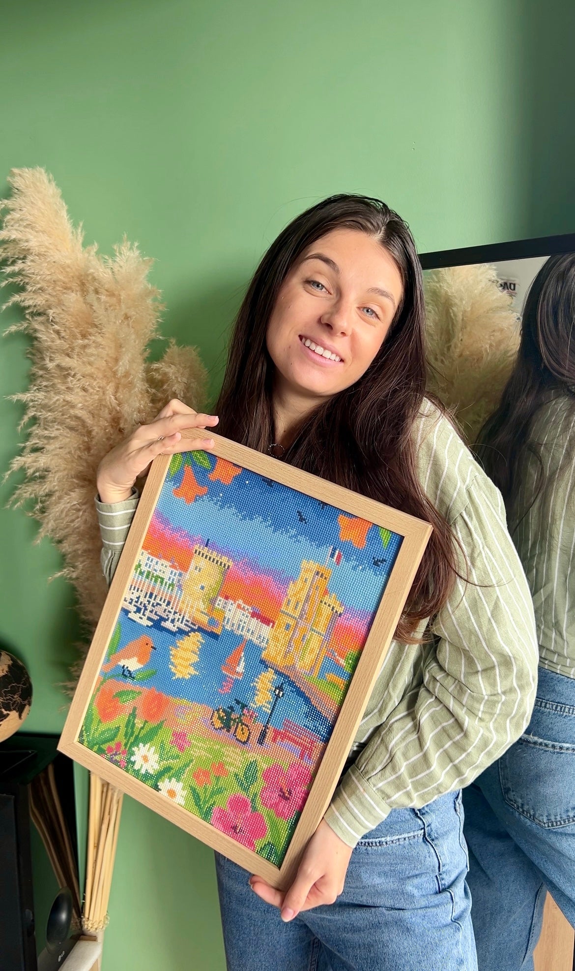 La Rochelle les Tours du Vieux - Port – Peinture en Diamant - Ma Ville en Diamant