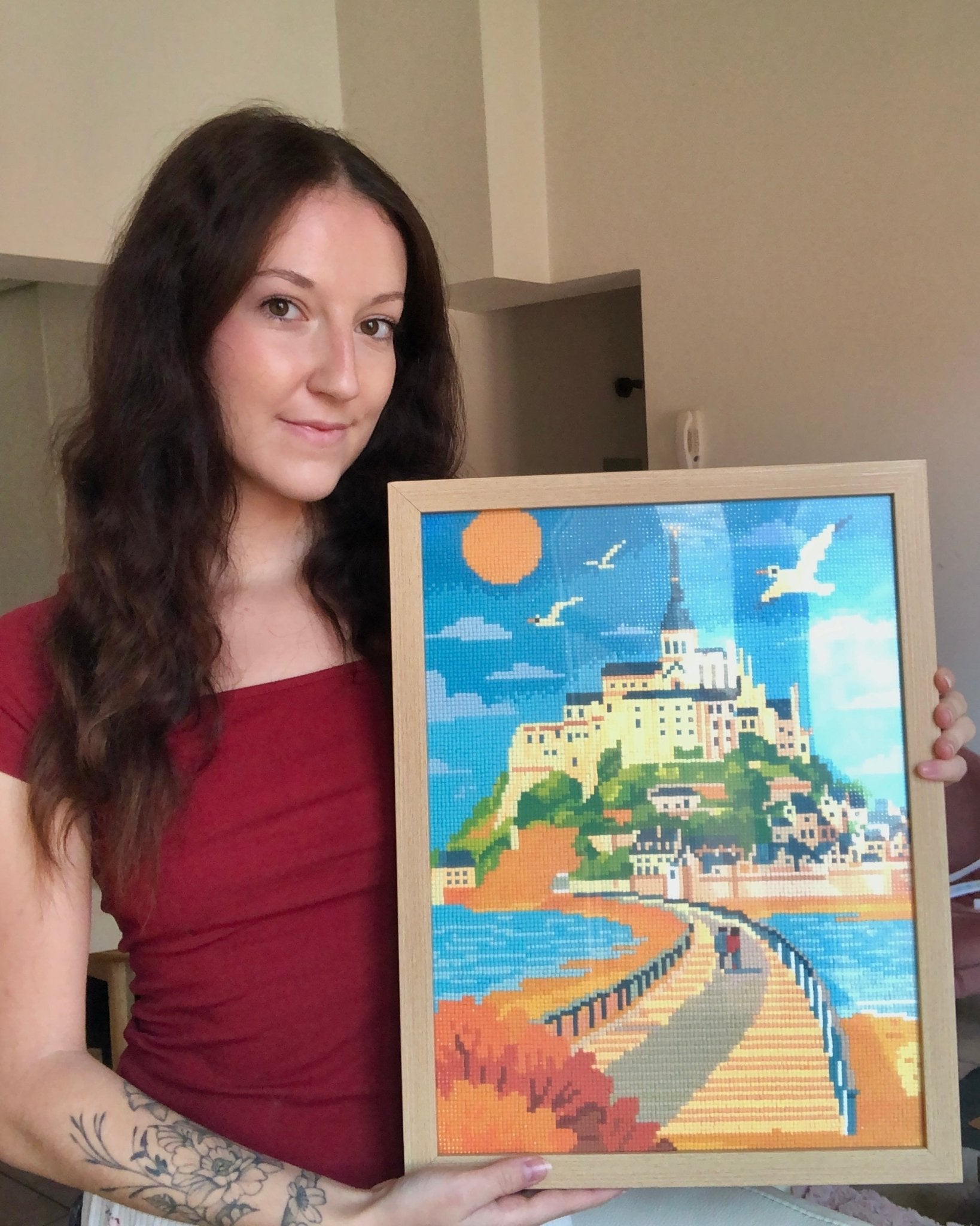 Mont Saint Michel - Peinture en Diamant - Ma Ville en Diamant