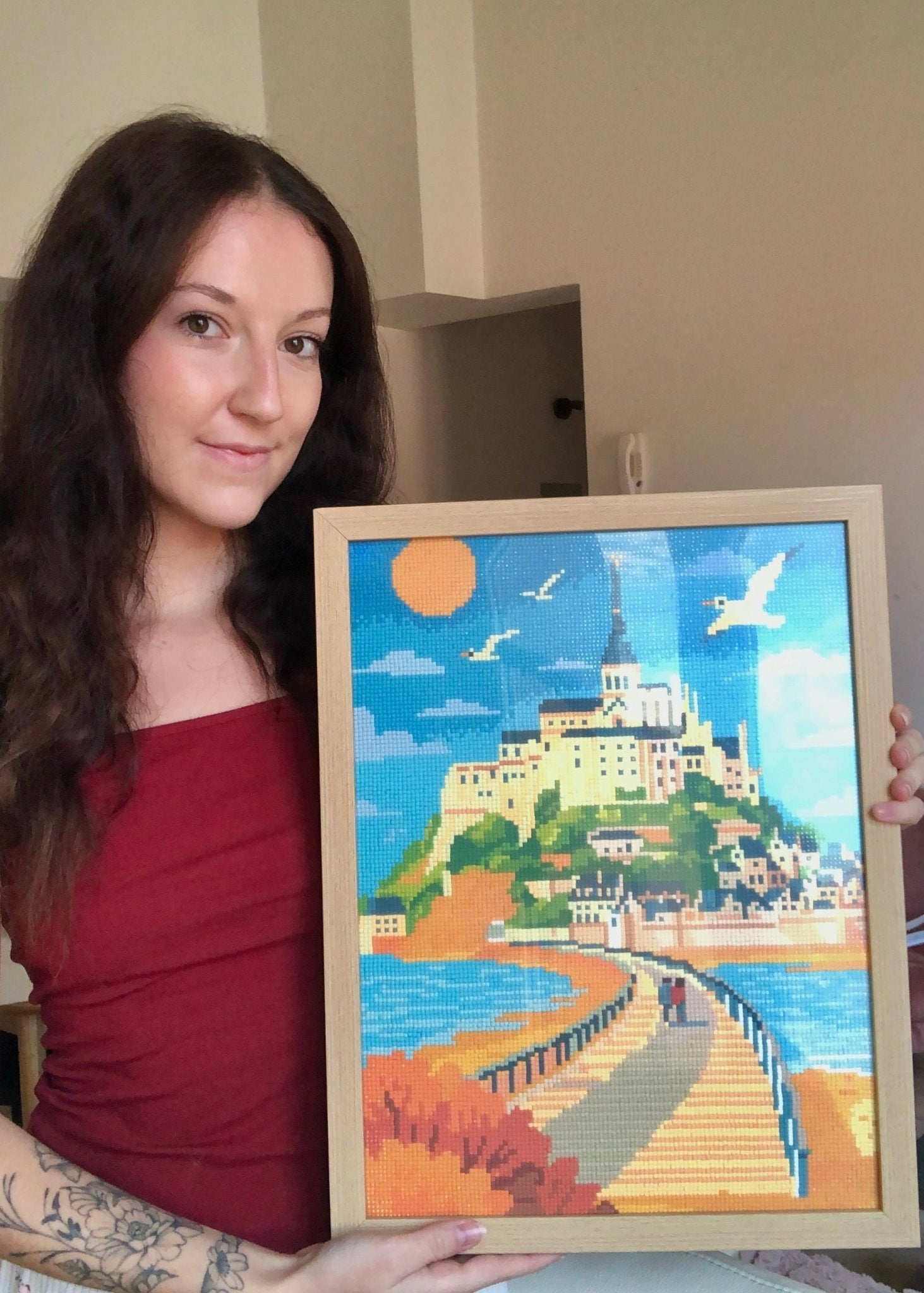 Mont Saint Michel - Peinture en Diamant - Ma Ville en Diamant