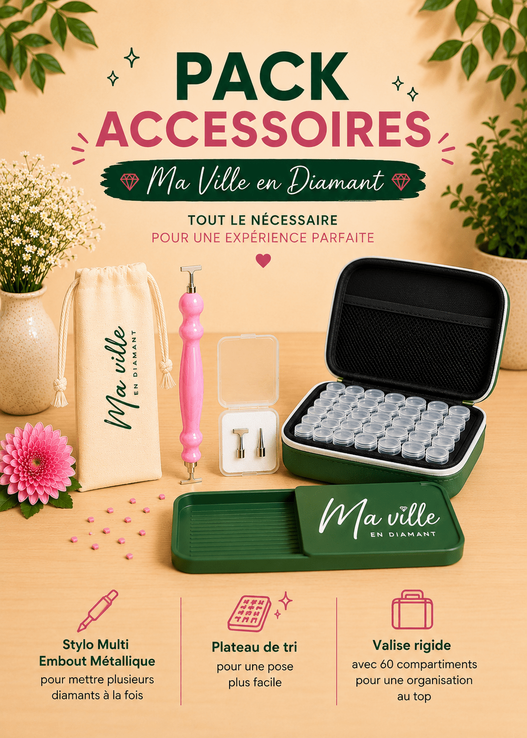 Pack Accessoires Ma Ville en Diamant - Ma Ville en Diamant