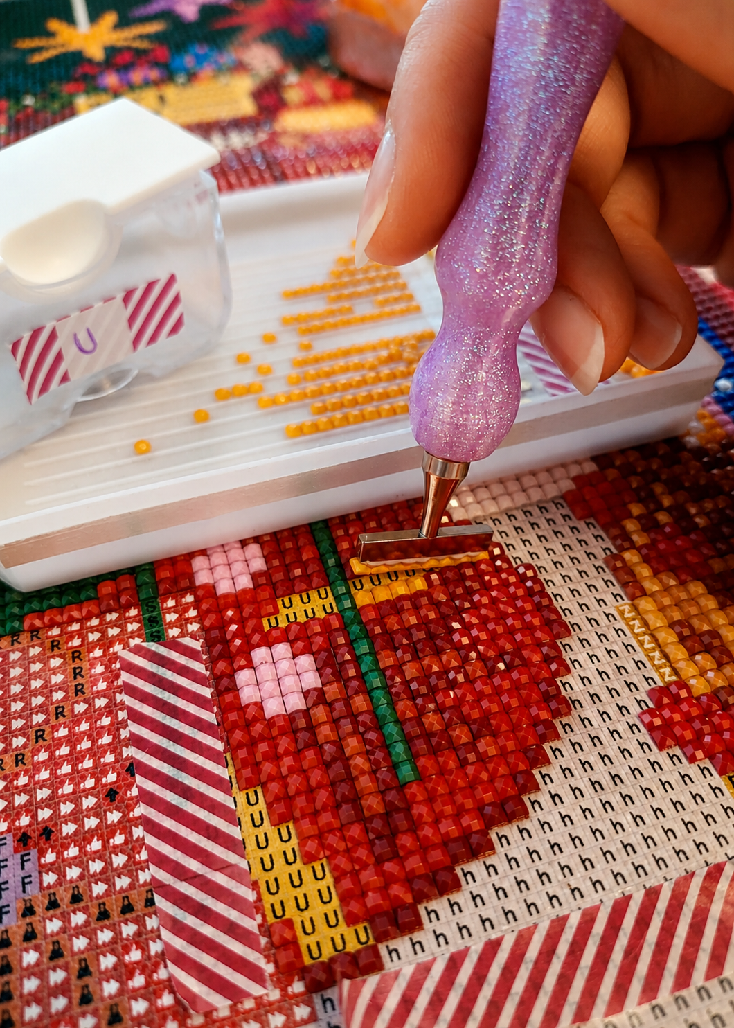 Paris à Noël – Diamond Painting - Ma Ville en Diamant