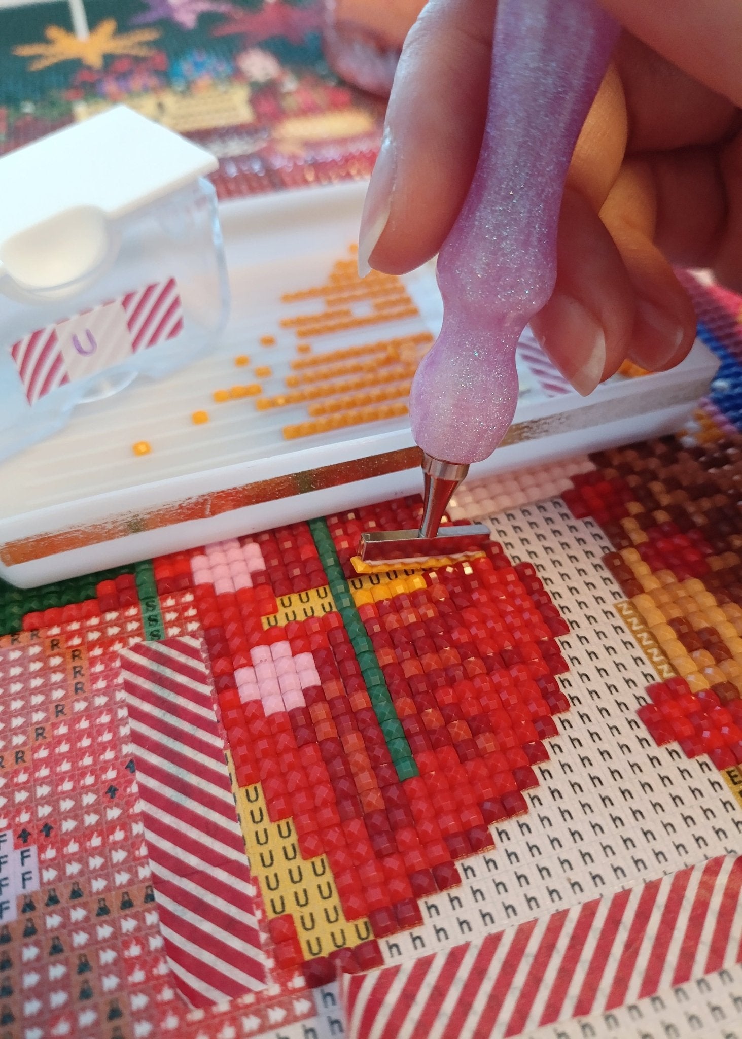 Paris à Noël – Diamond Painting - Ma Ville en Diamant