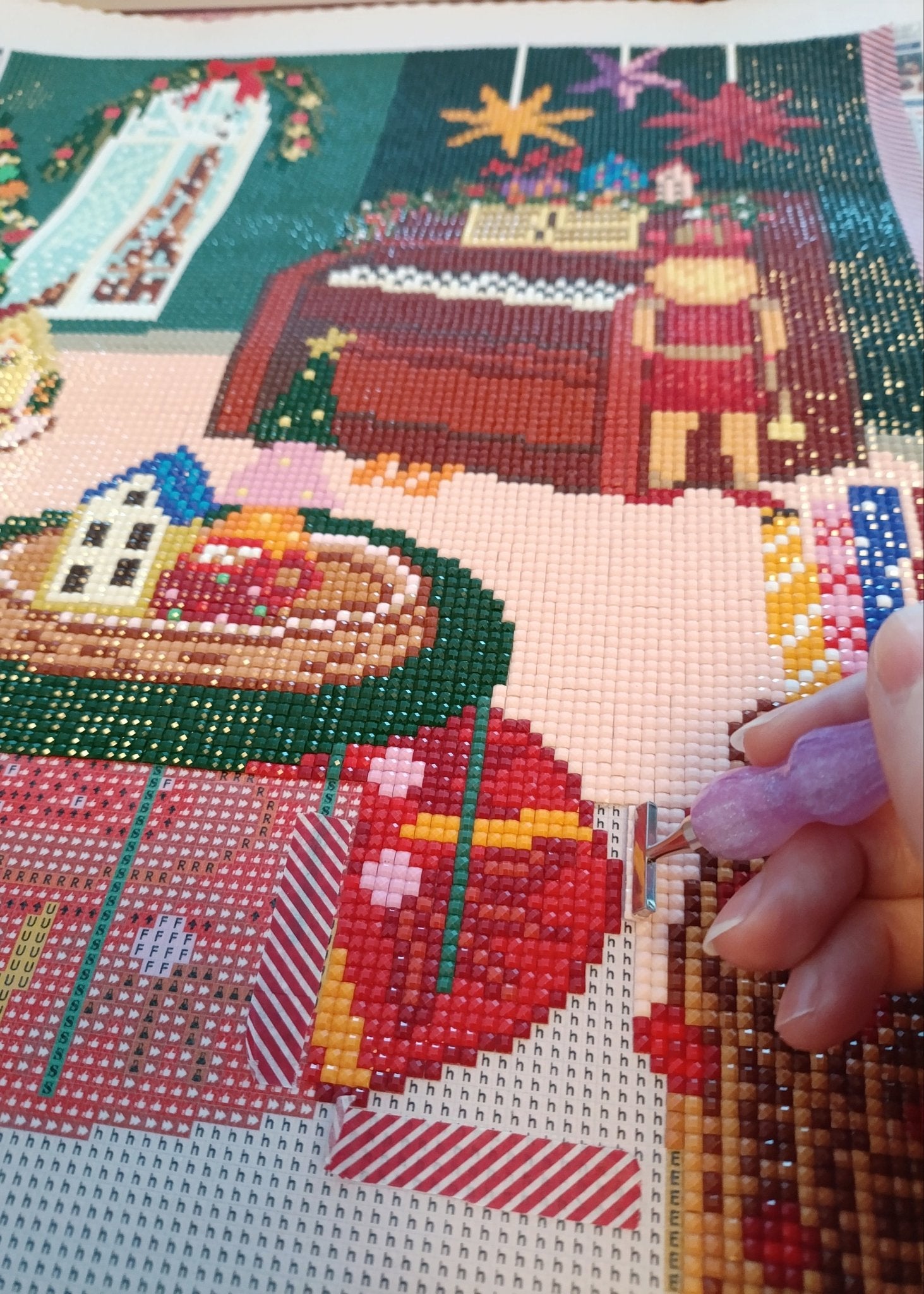 Paris à Noël – Diamond Painting - Ma Ville en Diamant