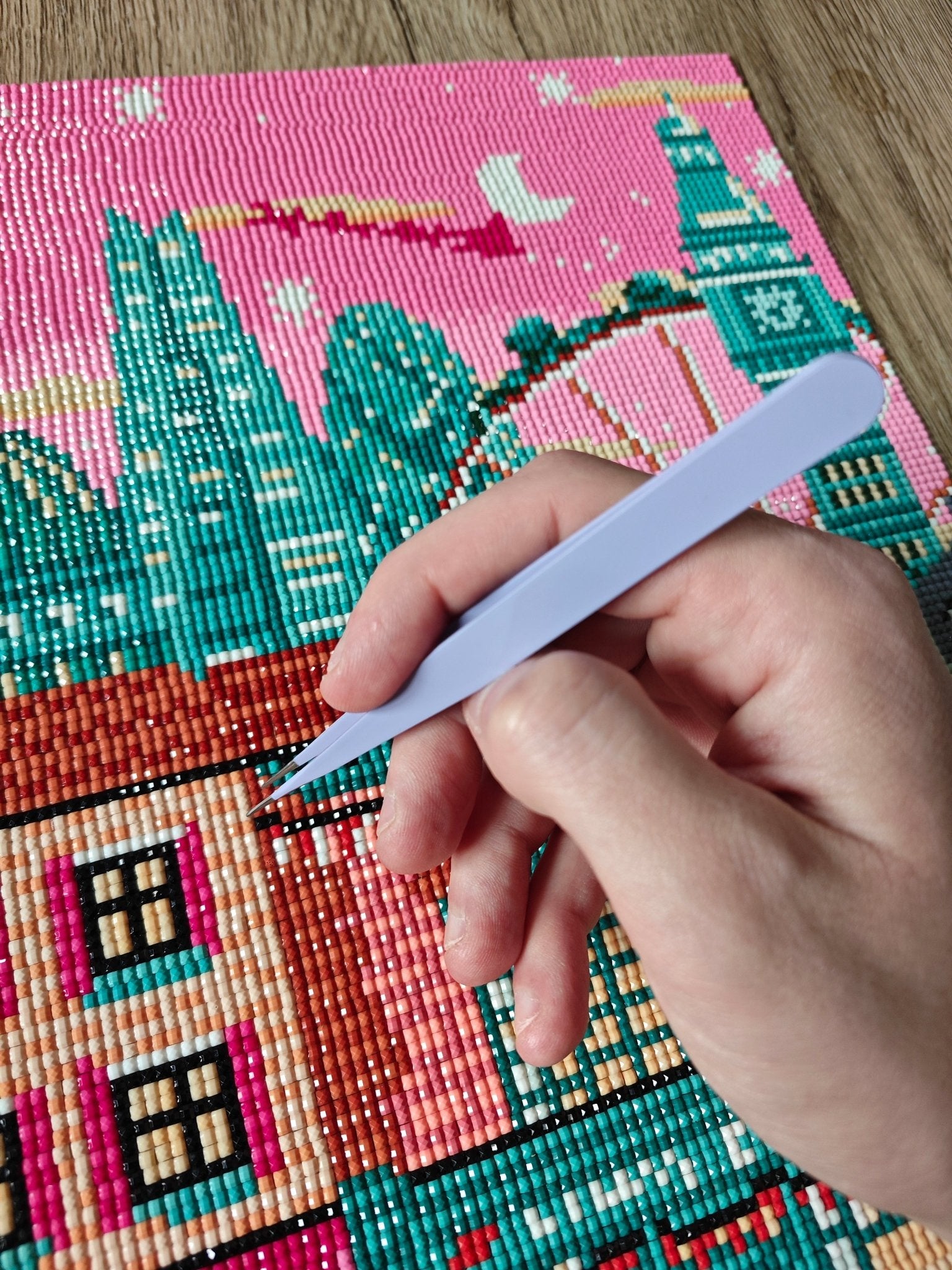 Pince de Précision – Ajustez et Retirez Vos Diamants Facilement - Ma Ville en Diamant