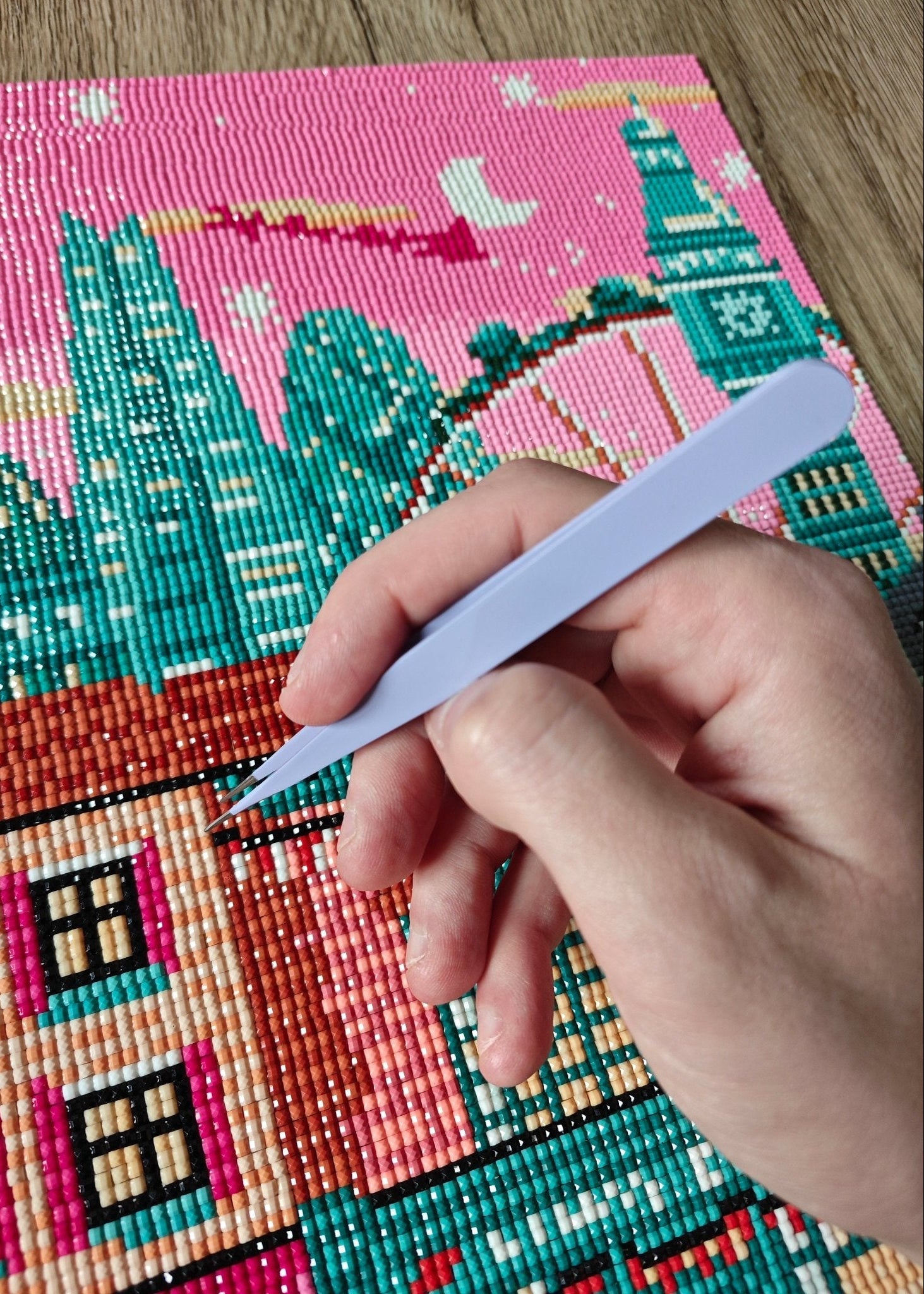 Pince de Précision – Ajustez et Retirez Vos Diamants Facilement - Ma Ville en Diamant