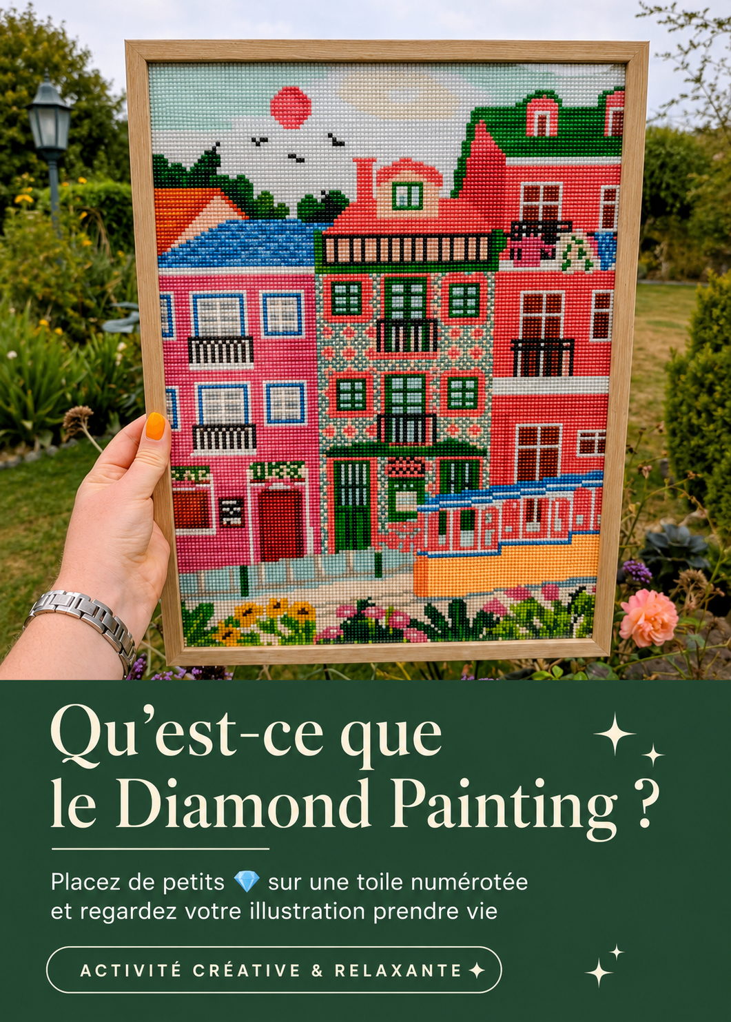 Lisbonne tramway jaune - Diamond Painting