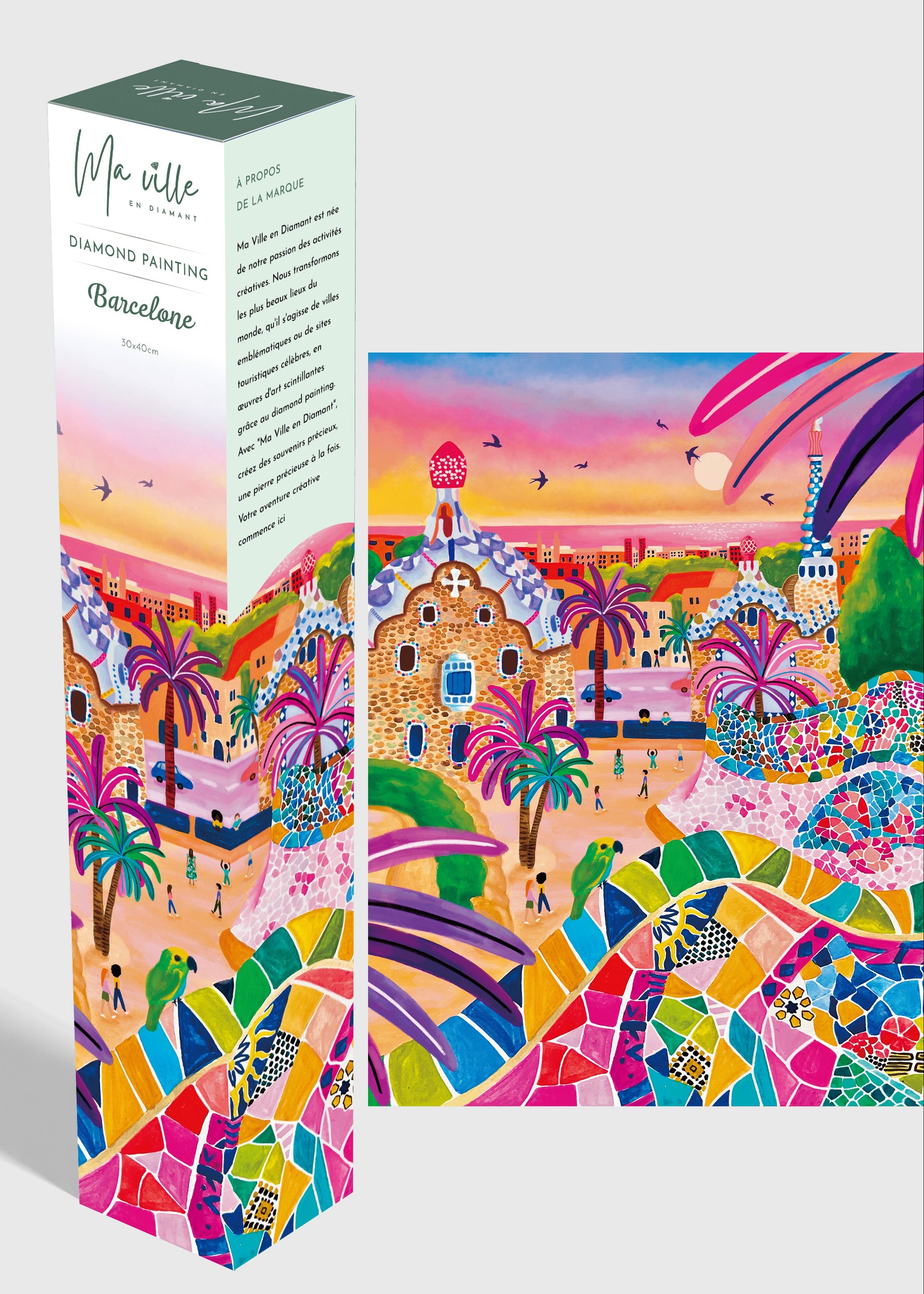 Barcelone - Diamond Painting