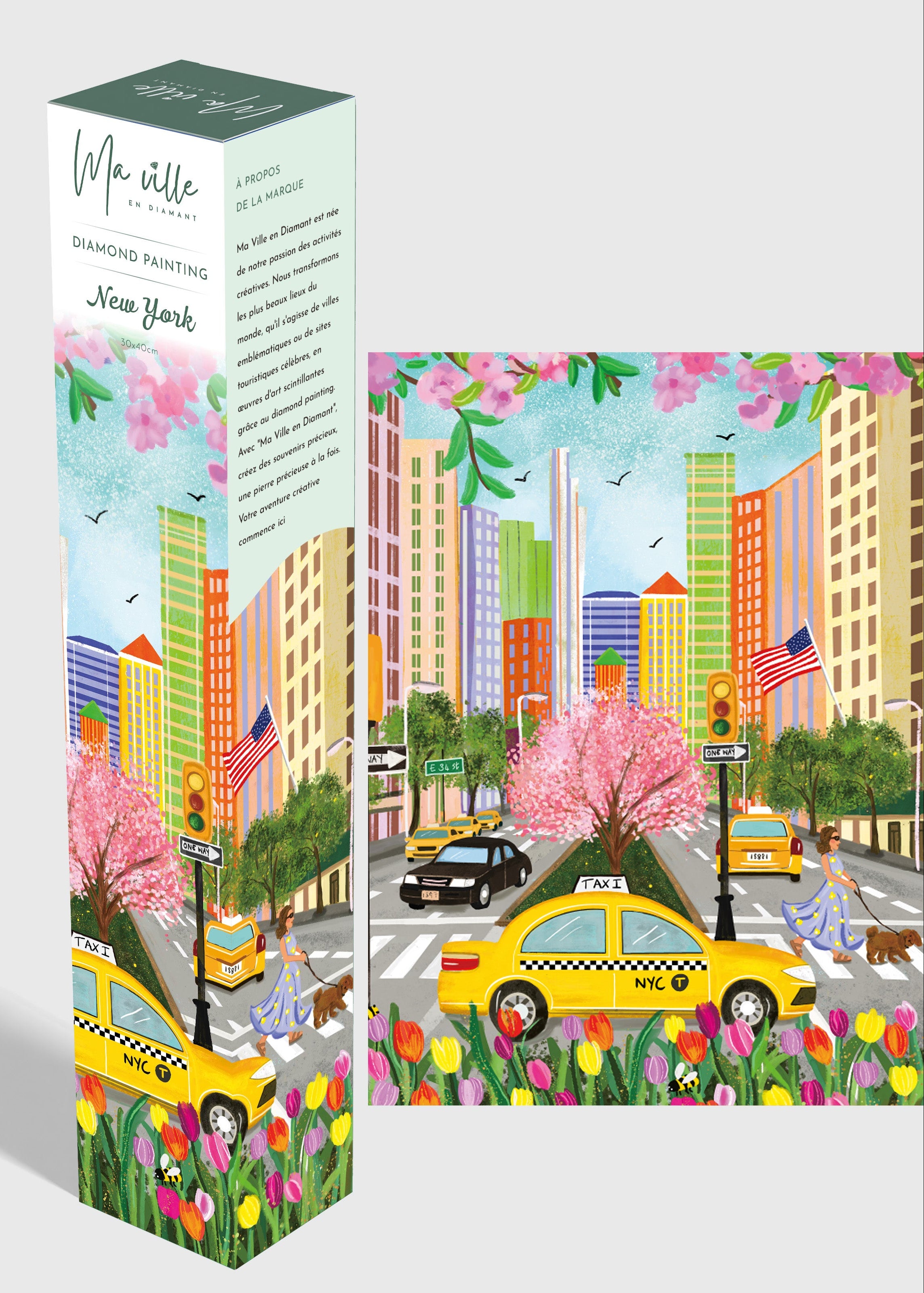 New York Park Avenue - Diamond Painting