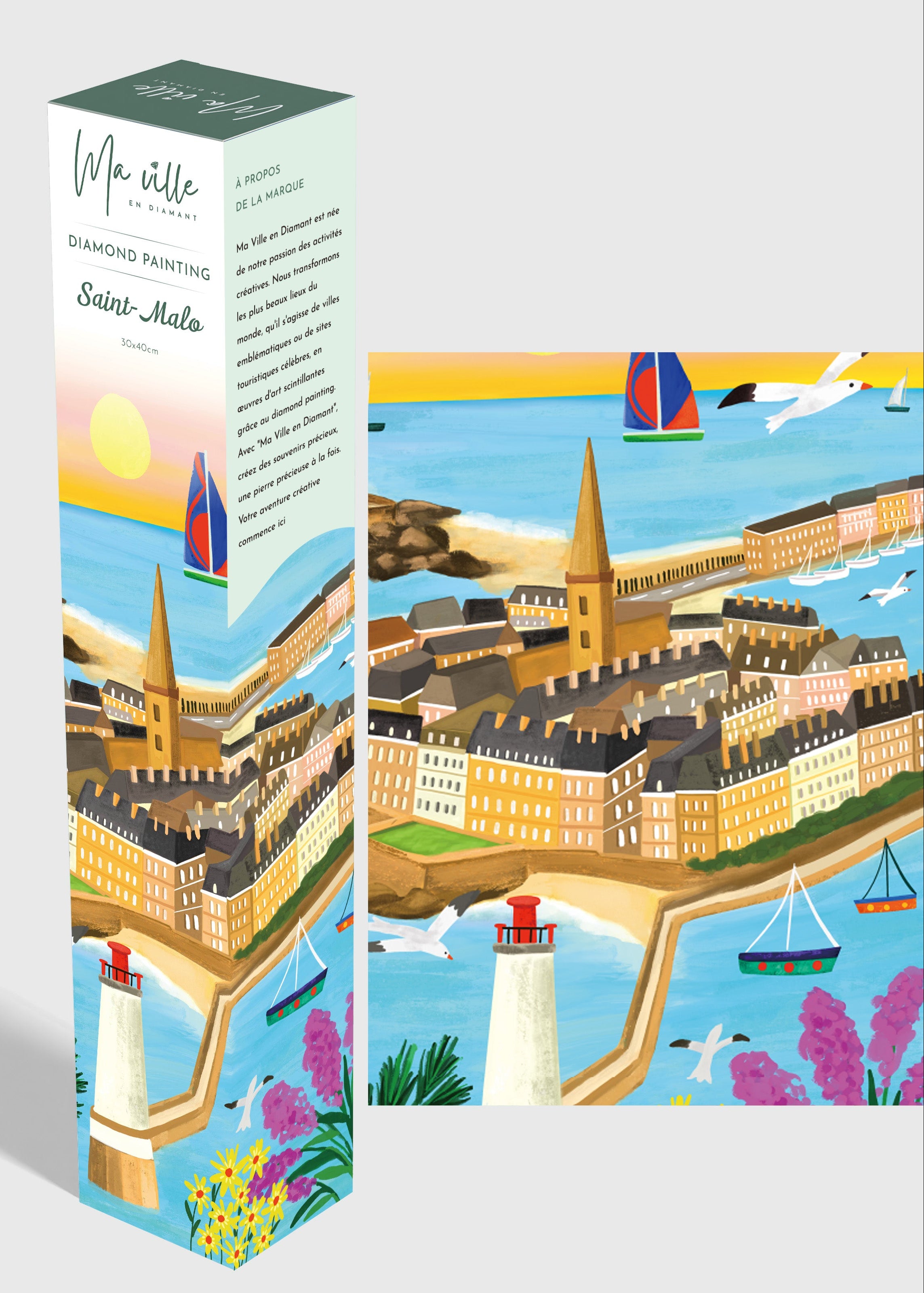 Saint Malo - Diamond Painting