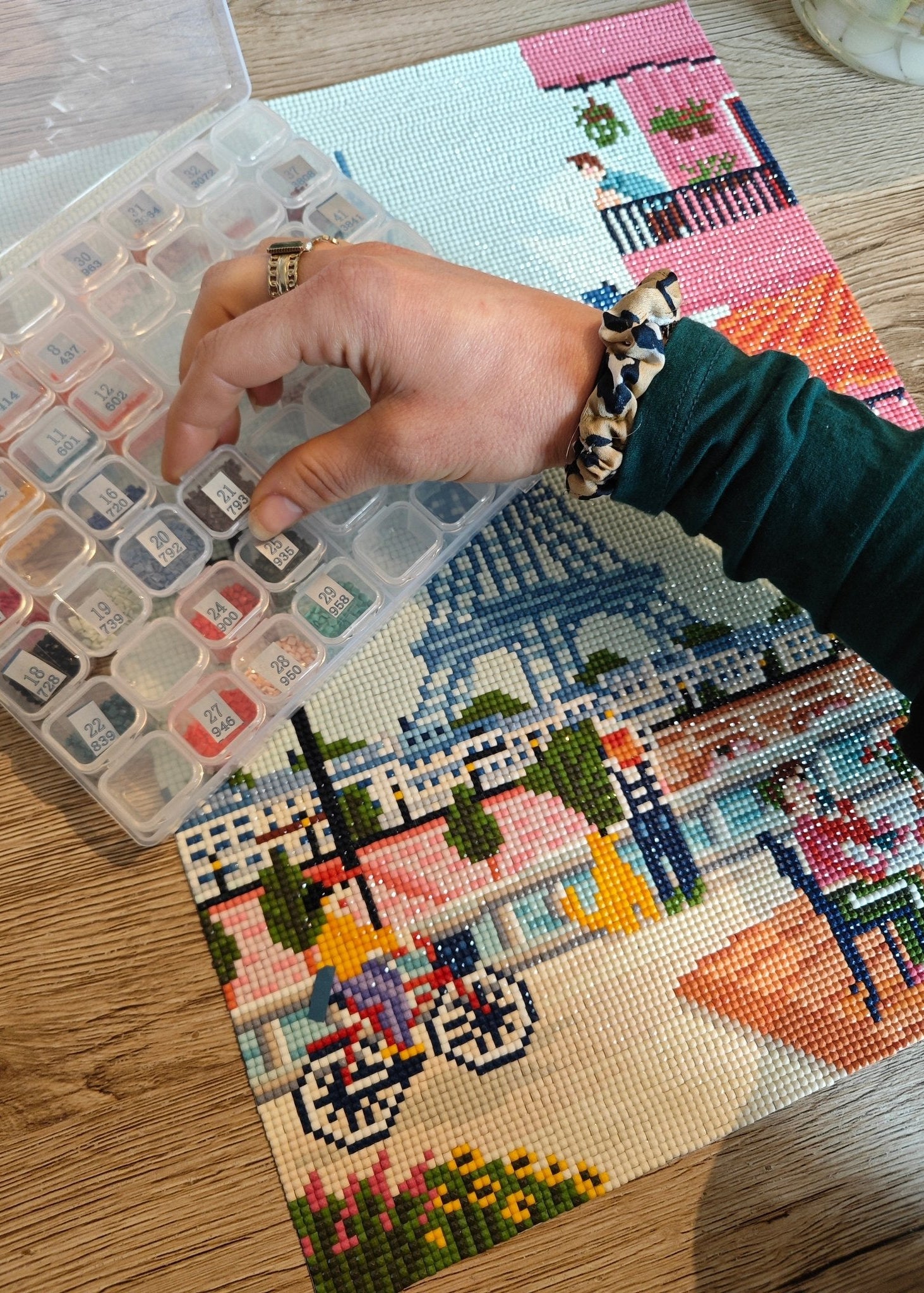 Boîte de Rangement 56 Cellules pour Diamants – Organisation et Praticité - Ma Ville en Diamant