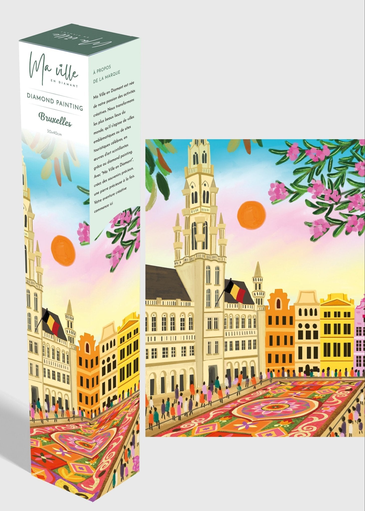 Bruxelles - Diamond Painting - Ma Ville en Diamant