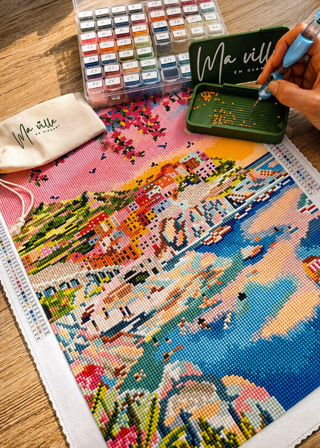 Cinque Terre - Diamond Painting - Ma Ville en Diamant