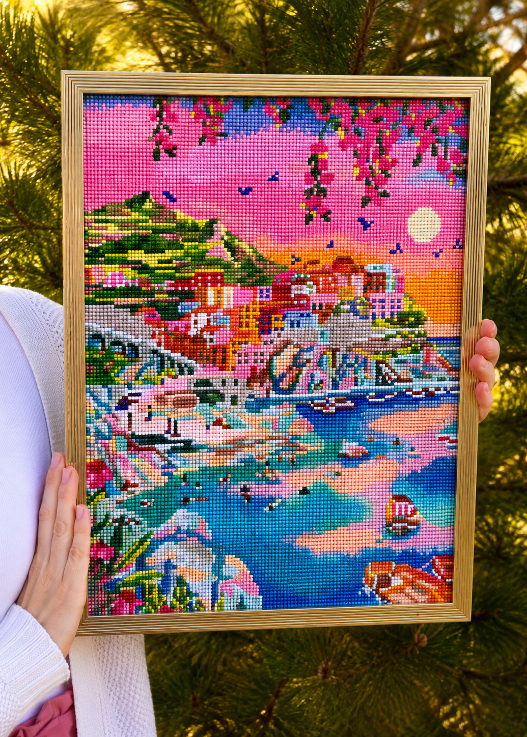 Cinque Terre - Diamond Painting - Ma Ville en Diamant