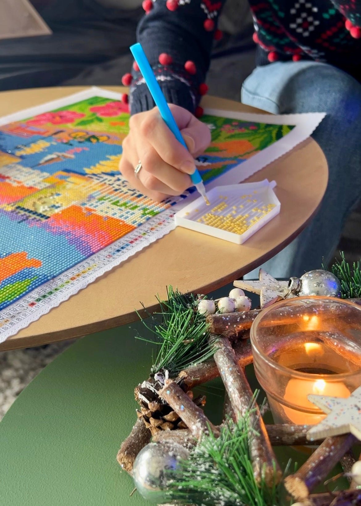 La Rochelle les Tours du Vieux - Port – Peinture en Diamant - Ma Ville en Diamant