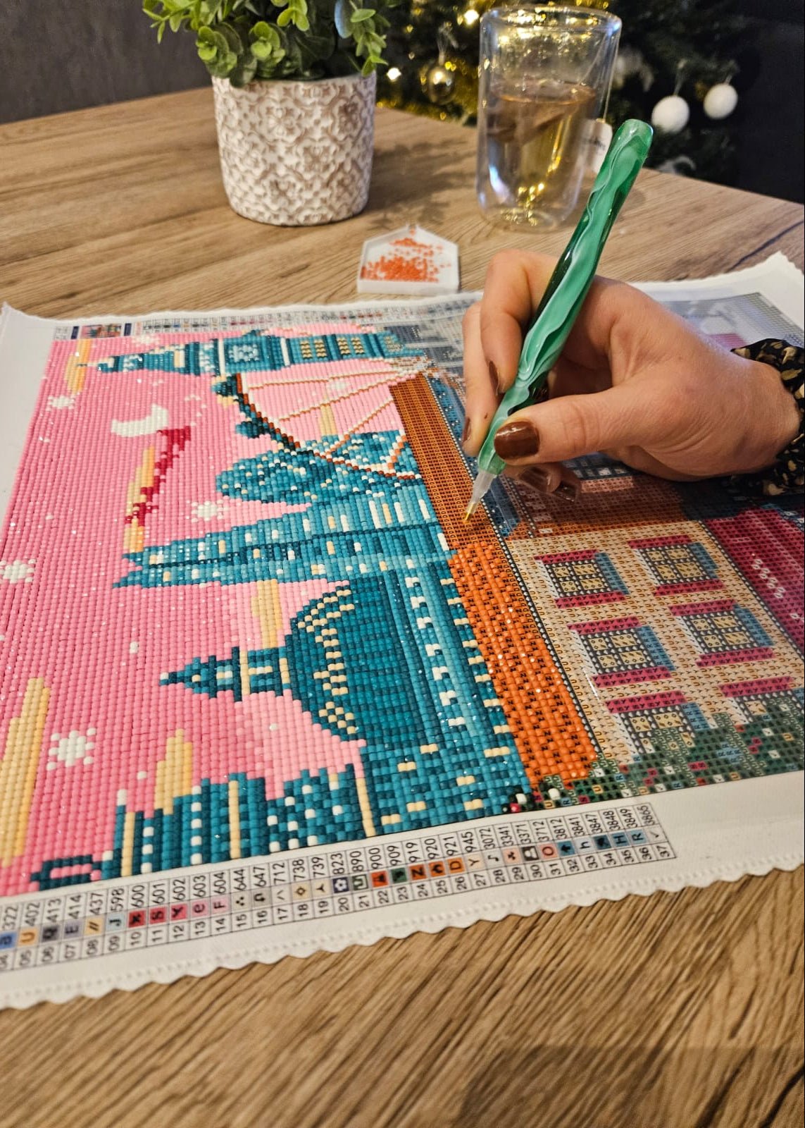 Londres à Noël - Peinture en Diamant - Ma Ville en Diamant