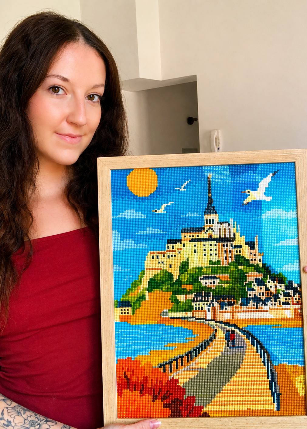 Mont Saint Michel Diamond Painting - Ma Ville en Diamant