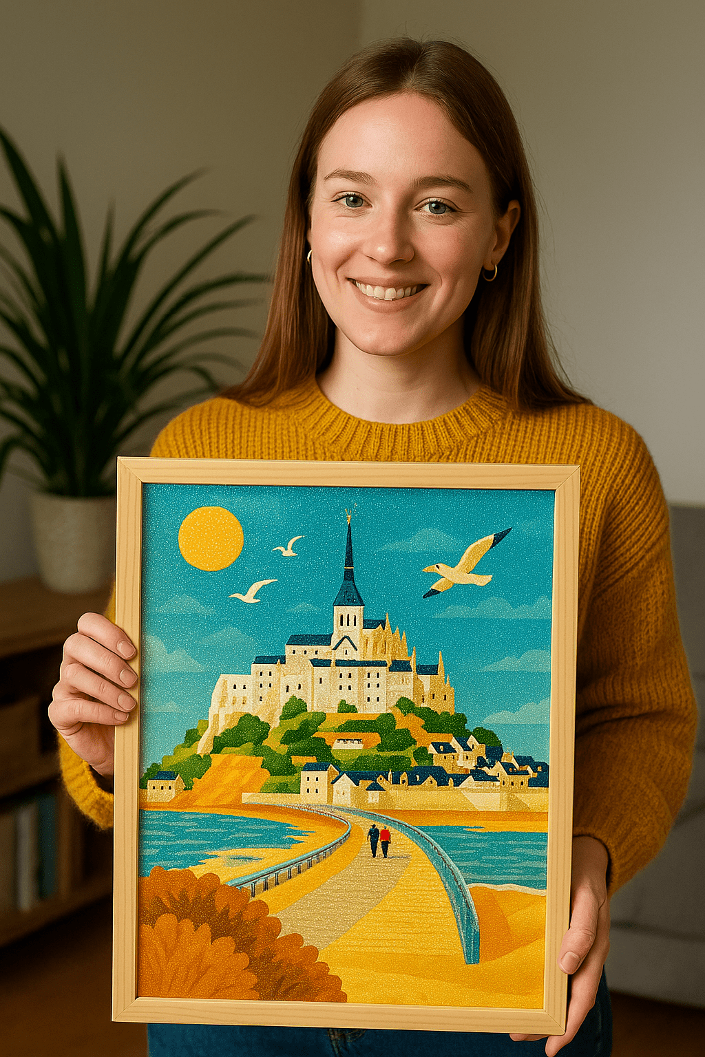 Mont Saint Michel - Peinture en Diamant - Ma Ville en Diamant