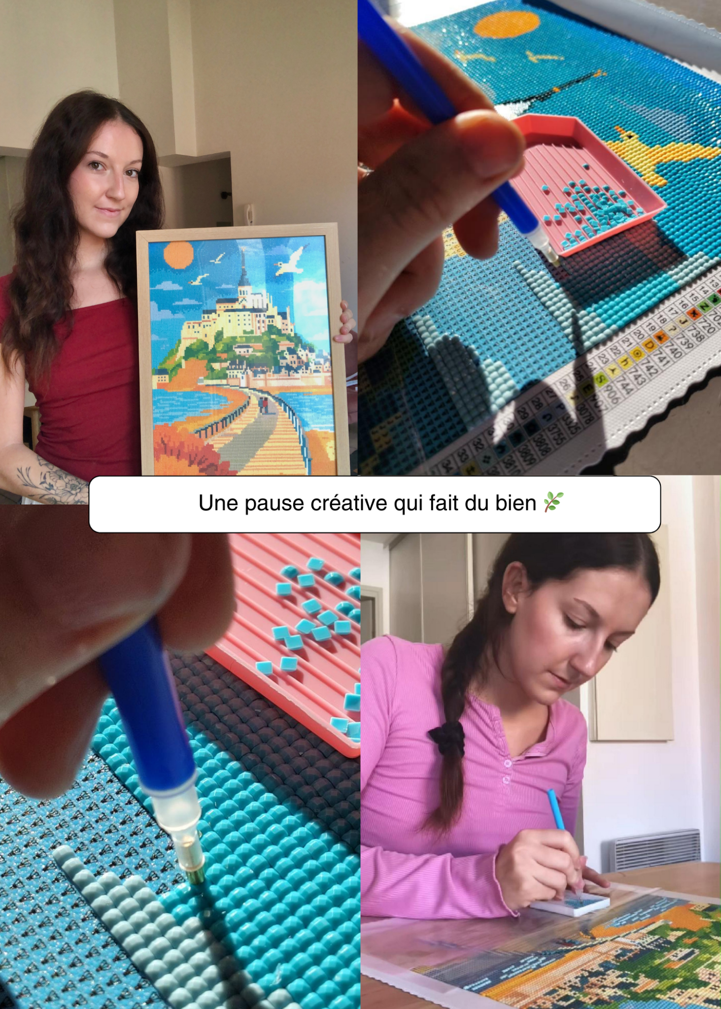 Mont Saint Michel - Peinture en Diamant - Ma Ville en Diamant