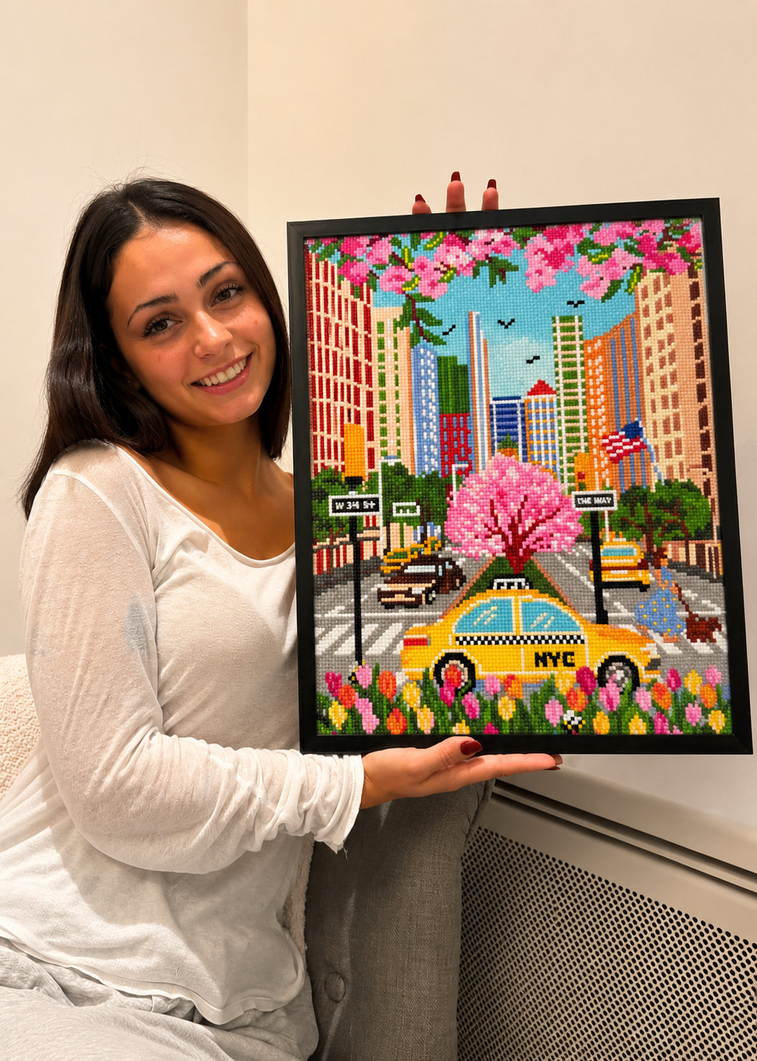 New York Park Avenue Diamond Painting - Ma Ville en Diamant