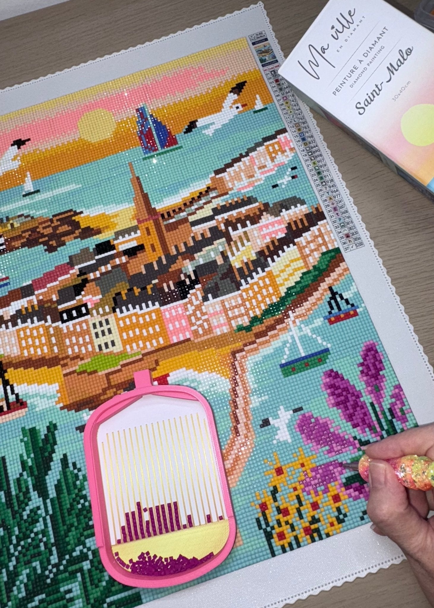 Saint Malo - Peinture en Diamant - Ma Ville en Diamant