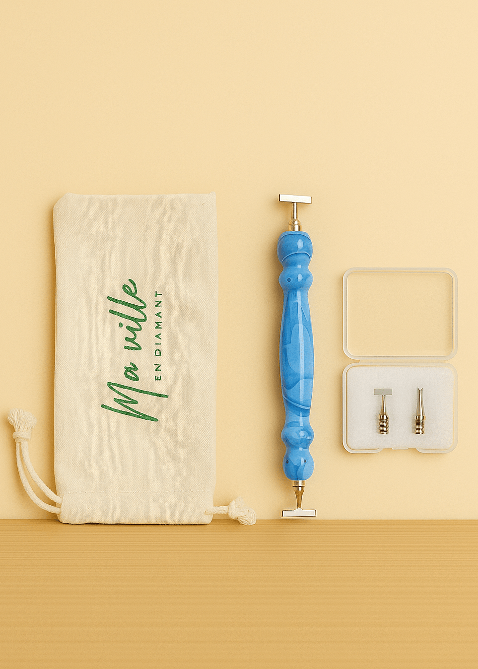 Stylo Multifonction à Embouts Métalliques – Ma Ville en Diamant - Ma Ville en Diamant